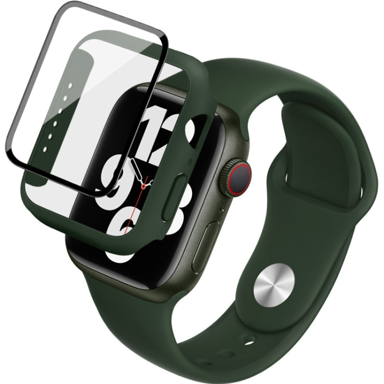 imak 실리콘 시계줄 PC 프레임과 강화유리 필름, Apple Watch SE 2022 40mm용, Apple Watch SE 2022 44mm용