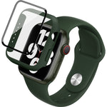 imak 실리콘 시계줄 PC 프레임과 강화유리 필름, Apple Watch SE 2022 40mm용, Apple Watch SE 2022 44mm용