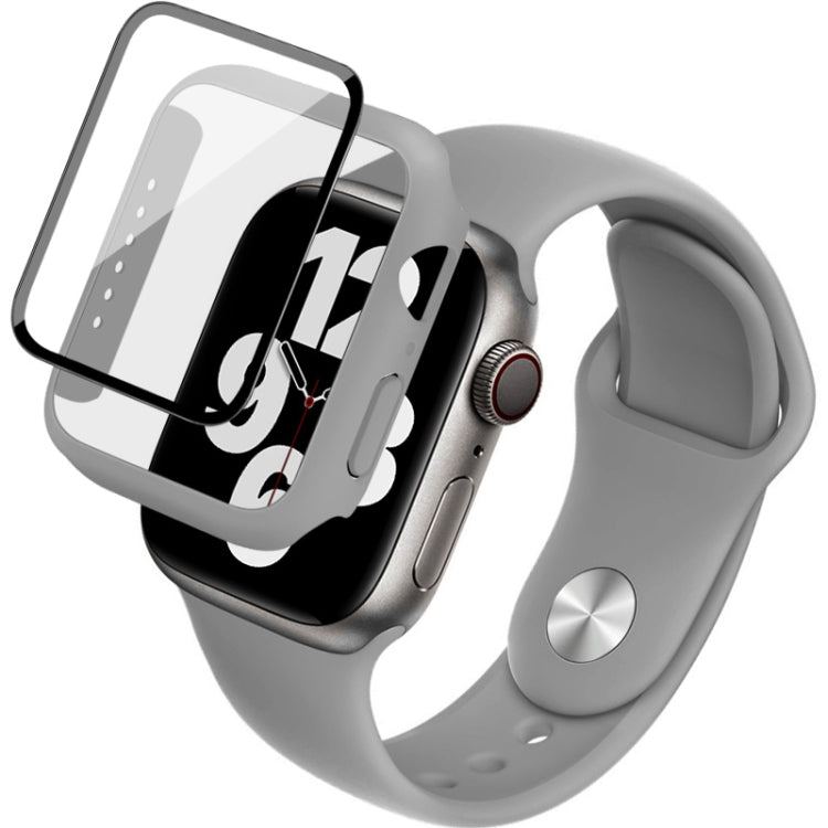imak 실리콘 시계줄 PC 프레임과 강화유리 필름, Apple Watch SE 2022 40mm용, Apple Watch SE 2022 44mm용