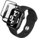 imak 실리콘 시계줄 PC 프레임과 강화유리 필름, Apple Watch SE 2022 40mm용, Apple Watch SE 2022 44mm용