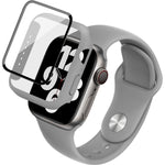 imak 실리콘 시계줄 PC 프레임과 강화유리 필름, Apple Watch SE 2022 40mm용, Apple Watch SE 2022 44mm용