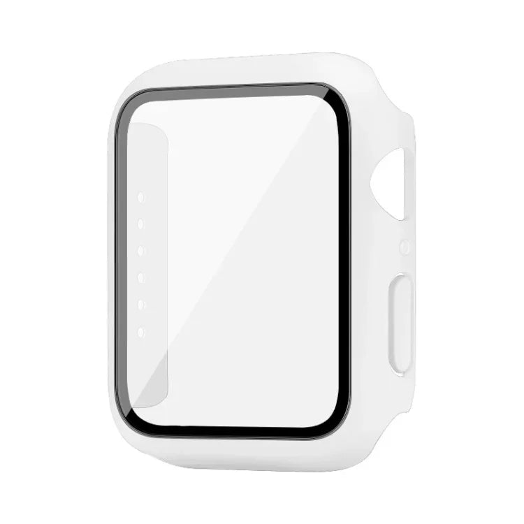imak PC 프레임 케이스와 강화유리 필름, Apple Watch 시리즈 4/5/6/SE 1/2/3 40mm용, Apple Watch 시리즈 4/5/6/SE 1/2/3 44mm용, Apple Watch 시리즈 9 / 8 / 7 41mm용, Apple Watch 시리즈 9 / 8 / 7 45mm용