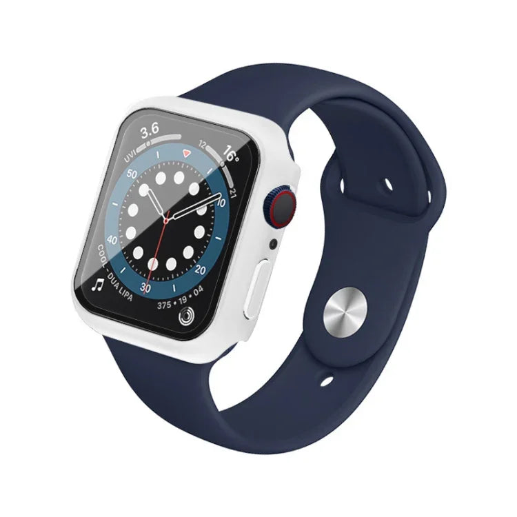 imak PC 프레임 케이스와 강화유리 필름, Apple Watch 시리즈 4/5/6/SE 1/2/3 40mm용, Apple Watch 시리즈 4/5/6/SE 1/2/3 44mm용, Apple Watch 시리즈 9 / 8 / 7 41mm용, Apple Watch 시리즈 9 / 8 / 7 45mm용