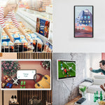 HSD3293T 32인치 IPS 디스플레이 광고 기기 Android 12, RK3399 4GB+32GB