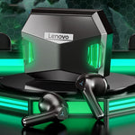Lenovo GM5 TWS 블루투스 무선 스포츠 방수 노이즈 감소 게이밍 이어폰 마이크 포함, GM5
