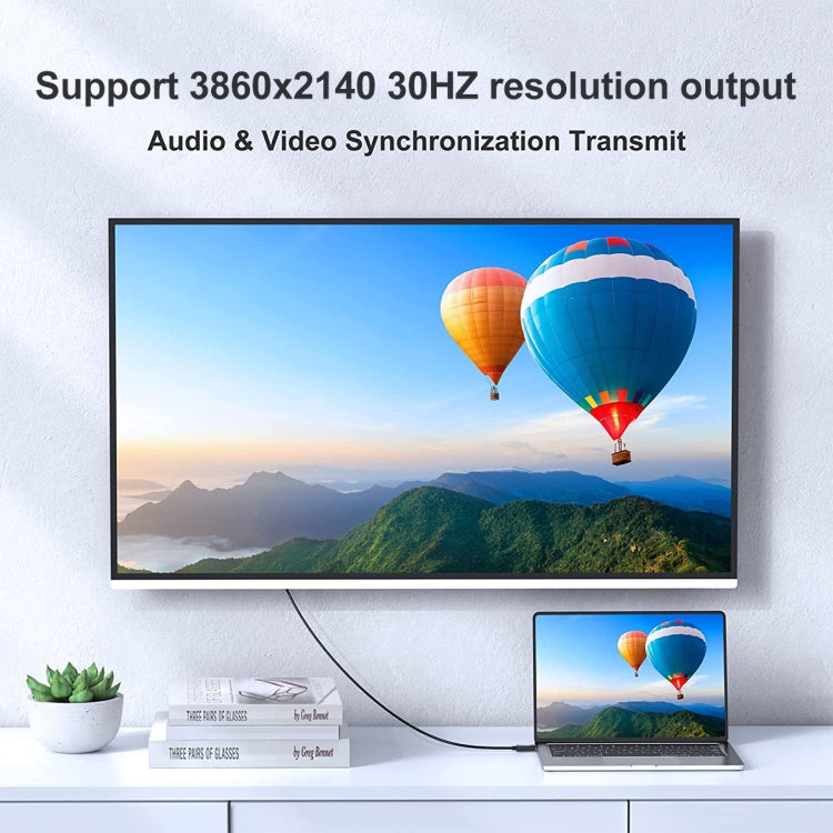 전원 공급 장치가 포함된 HDMI to USB+DisplayPort 어댑터 케이블, 길이: 1.8m, 180cm