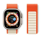 통기성 투톤 나일론 시계줄, Apple Watch Ultra 49mm / 시리즈 8&7 45mm / SE 2&6&SE&5&4 44mm / 3&2&1 42mm용, 시리즈 8&7 41mm / SE 2&6&SE&5&4 40mm / 3&2&1 38mm용