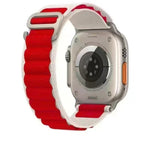 통기성 투톤 나일론 시계줄, Apple Watch Ultra 49mm / 시리즈 8&7 45mm / SE 2&6&SE&5&4 44mm / 3&2&1 42mm용, 시리즈 8&7 41mm / SE 2&6&SE&5&4 40mm / 3&2&1 38mm용