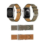 마이크로포러스 가죽 스트랩, 애플 워치 울트라 49mm / 시리즈 8&7 45mm / SE 2&6&SE&5&4 44mm / 3&2&1 42mm용, 애플 워치 시리즈 8&7 41mm / SE 2&6&SE&5&4 40mm / 3&2&1 38mm용