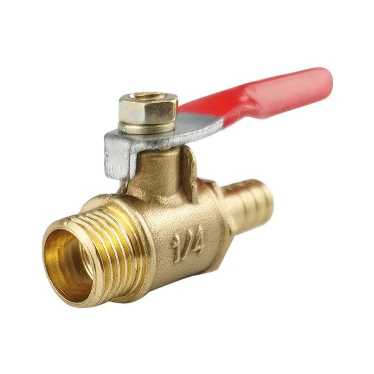 공압 호스 커넥터 구리 볼 밸브, 내부 2-바브 8mm, 내부 2-바브 10mm, 내부 3-바브 8mm, 내부 및 외부 1 1/8 인치, 내부 및 외부 2 1/4 인치, 내부 및 외부 3 3/8 인치, 내부 및 외부 4 1/2 인치, 이중 내부 1 1/8 인치