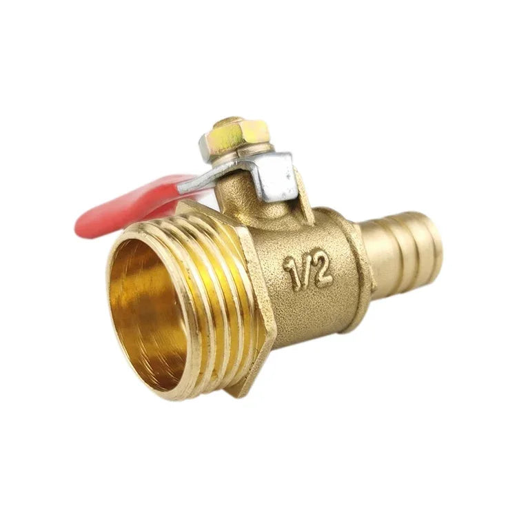 공압 호스 커넥터 구리 볼 밸브, 내부 2-바브 8mm, 내부 2-바브 10mm, 내부 3-바브 8mm, 내부 및 외부 1 1/8 인치, 내부 및 외부 2 1/4 인치, 내부 및 외부 3 3/8 인치, 내부 및 외부 4 1/2 인치, 이중 내부 1 1/8 인치