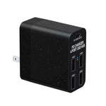 X83 65W 출력 USB-C / 타입-C + 4포트 USB 허브 PD 충전기, 미국 플러그, X83