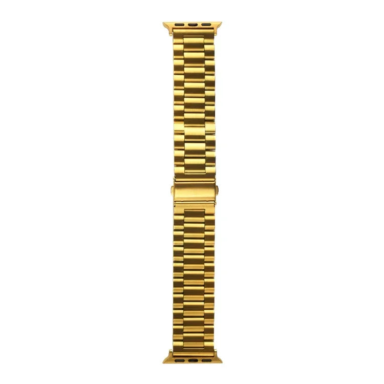 Strains Metal Watch Band, For Apple Watch Ultra 49mm / Series 8&7 45mm / SE 2&6&SE&5&4 44mm / 3&2&1 42mm, For Apple Watch Series 8&7 41mm / SE 2&6&SE&5&4 40mm / 3&2&1 38mm