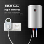 플러그인 LCD 온도조절기, EU 플러그, WiFi 포함, WiFi 미포함