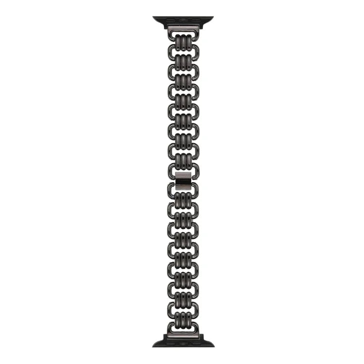 U-체인 메탈 시계 밴드, 애플 워치 울트라 49mm / 시리즈 8&7 45mm / SE 2&6&SE&5&4 44mm / 3&2&1 42mm용, 애플 워치 시리즈 8&7 41mm / SE 2&6&SE&5&4 40mm / 3&2&1 38mm용