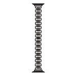 U-체인 메탈 시계 밴드, 애플 워치 울트라 49mm / 시리즈 8&7 45mm / SE 2&6&SE&5&4 44mm / 3&2&1 42mm용, 애플 워치 시리즈 8&7 41mm / SE 2&6&SE&5&4 40mm / 3&2&1 38mm용