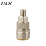 10pcs C-type Self-lock Pneumatic Quick Fitting Connector, PF-20, PH-20, PM-20, PP-20, SF-20, SH-20, SM-20, SP-20, PF-30, PH-30, PM-30, PP-30, SF-30, SH-30, SM-30, SP-30, PF-40, PH-40, PM-40, PP-40, SF-40, SH-40, SM-40, SP-40, SF+PF-20, SF+PF-30, SF+PF-...