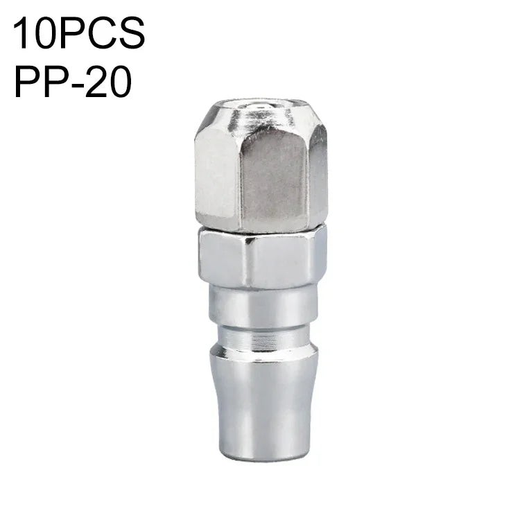 10개 C형 셀프락 에어 튜브 공압 퀵 피팅 커넥터, PF-20, PF-30, PF-40, PH-20, PH-30, PH-40, PM-20, PM-30, PM-40, PP-20, PP-30, PP-40, SF-20, SF-30, SF-40, SH-20, SH-30, SH-40, SM-20, SM-30, SM-40, SP-20, SP-30, SP-40, SF+PF-20, SF+PF-3...