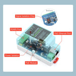 Waveshare DIN 레일 RS485 to RJ45 시리얼 서버 POE 기능 포함, 23273