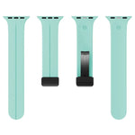 단색 실리콘 시계줄, 애플 워치 울트라 49mm / 시리즈 8&7 45mm / SE 2&6&SE&5&4 44mm용, 애플 워치 시리즈 8&7 41mm / SE 2&6&SE&5&4 40mm / 3&2&1 38mm용