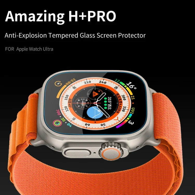 NILLKIN H+Pro 0.2mm 9H 방폭 강화유리 필름, 애플 워치 울트라 49mm용