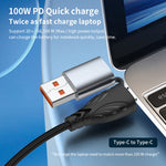 ADC-008 100W USB/Type-C to Type-C + 8핀 + 마이크로 USB 2 to 3 완전 호환 고속 충전 데이터 케이블, 1.2m, 2m