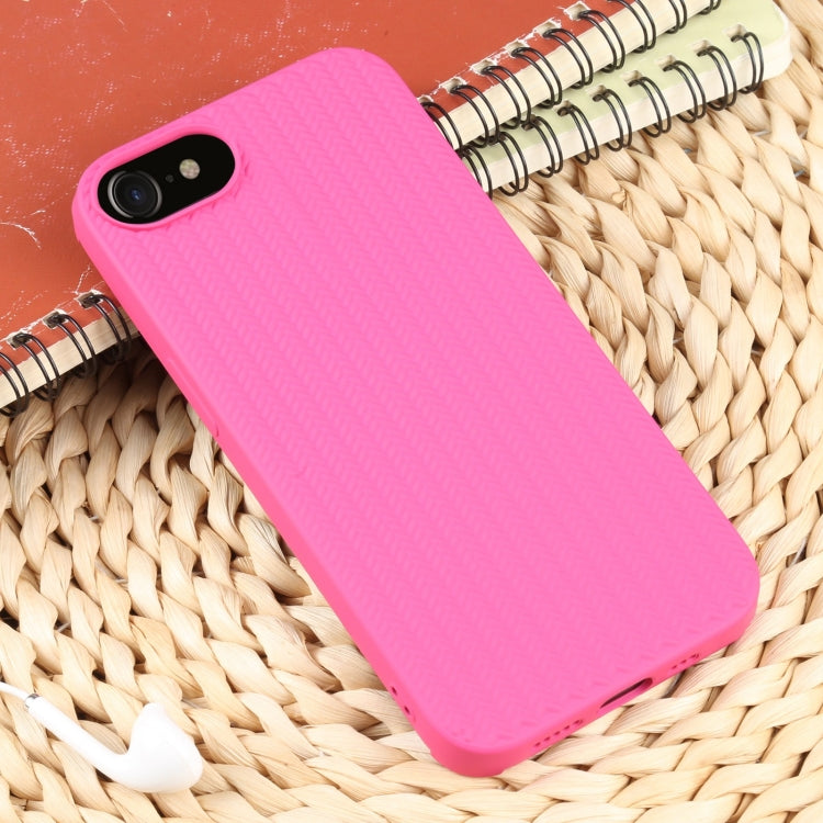 Weave Texture Silicone Phone Case, For iPhone SE 2022 / SE 2020 / 7 / 8, For iPhone 7 Plus / 8 Plus