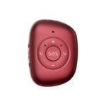 RF-V50 IP67 방수 4G LTE 3G 2G GSM 노인용 SOS 버튼 비상 알람 GPS 추적기, RF-V50 (블랙), RF-V50 (레드)