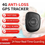 RF-V50 IP67 방수 4G LTE 3G 2G GSM 노인용 SOS 버튼 비상 알람 GPS 추적기, RF-V50 (블랙), RF-V50 (레드)