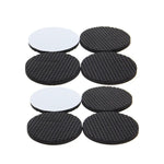 40 in 1 38mm 원형 체크 EVA 테이블 소파 미끄럼 방지 소음 감소 발패드, 38mm