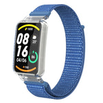 Integrated PC Protective Case + Nylon Loop Watch Band, For Xiaomi Mi Band 7 Pro