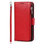 Microfiber Zipper Leather Phone Case, For iPhone 14 Pro Max, For iPhone 14 Pro, For iPhone 14, For iPhone 14 Plus