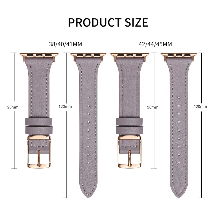 애플 워치용 천연 가죽 통기성 시계줄, 시리즈 8&7 45mm / SE 2&6&SE&5&4 44mm / 3&2&1 42mm, 시리즈 8&7 41mm / SE 2&6&SE&5&4 40mm / 3&2&1 38mm