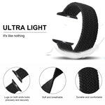 나일론 단회전 꼬임 시계줄, 애플 워치 시리즈 8&7 41mm / SE 2&6&SE&5&4 40mm / 3&2&1 38mm용, 애플 워치 시리즈 8&7 41mm, 135mm용, 애플 워치 시리즈 8&7 41mm, 135mm용