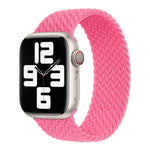 Nylon Single-turn Braided Watch Band For Apple Watch Series 8&7 41mm / SE 2&6&SE&5&4 40mm / 3&2&1 38mm, For Apple Watch Series 8&7 41mm,145mm, For Apple Watch Series 8&7 41mm, 145mm