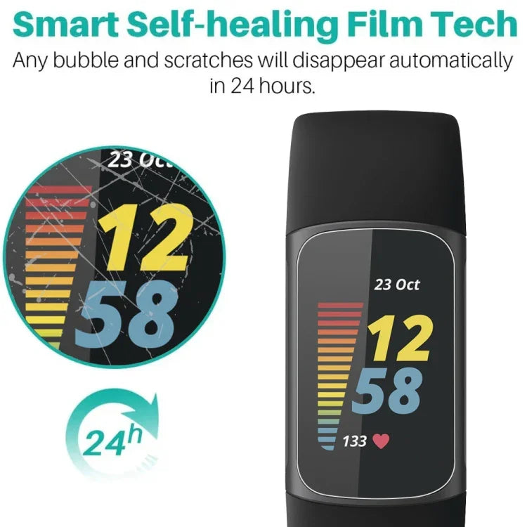 소프트 하이드로겔 필름 시계 화면 보호필름, Fitbit Charge 5용, OPPO Watch Free용, 구글 픽셀 워치용, Garmin Move Sport용