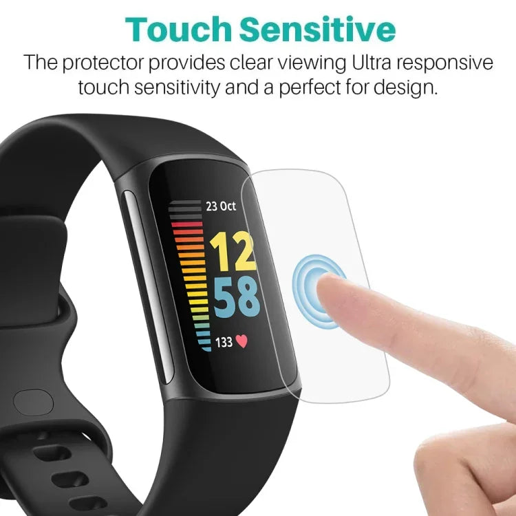 소프트 하이드로겔 필름 시계 화면 보호필름, Fitbit Charge 5용, OPPO Watch Free용, 구글 픽셀 워치용, Garmin Move Sport용