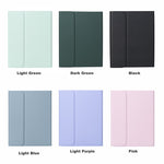 SA-10DS Backlight Bluetooth Keyboard Leather Tablet Case with Pen Slot, For iPad 10th Gen 10.9 2022