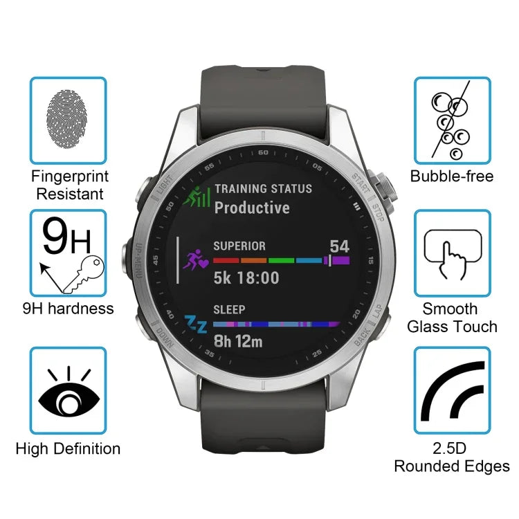 화웨이 워치 GT 2 42mm 스마트워치 강화유리 필름 스크린 보호필름, Garmin Fenix 7S용, Realme Watch용, Amazfit Falcon용, 화웨이 워치 GT 2 42mm용, 화웨이 워치 GT 3 42mm용, Garmin Forerunner 158용, Garmin Instinct Crossover용