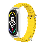 MIJOBS CS Marine Silicone Breathable Watch Band, For Xiaomi Mi Band 6 / 5, For Xiaomi Mi Band 7 / 7 NFC