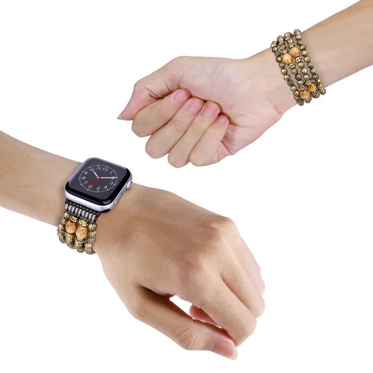로즈 비즈 시계줄, Apple Watch Ultra 49mm / 시리즈 8&7 45mm용, Apple Watch 시리즈 8&7 41mm용