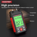 HABOTEST HT633 휴대용 다기능 디지털 디스플레이 목재 수분 측정기, HT633