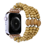 우드 비즈 시계줄, Apple Watch Ultra 49mm / 시리즈 8&7 45mm용, Apple Watch 시리즈 8&7 41mm용