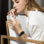 마름모 패턴 천연 가죽 시계줄, Apple Watch 시리즈 8&7 41mm / SE 2&6&SE&5&4 40mm / 3&2&1 38mm용, Apple Watch 시리즈 8&7 41mm / SE 2&6&SE&5&4 40mm / 3&2&1 38mm용