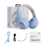 Q1 헤드폰 몬스터 키즈 오버이어 블루투스 이어폰