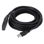 USB 3.0 수-암 데이터 동기화 초고속 연장 케이블, 길이: 10m, 10m