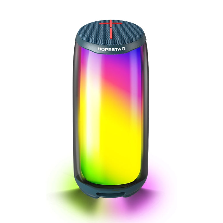 HOPESTAR P49 톤 펄스 RGB 라이트 방수 블루투스 스피커, P49(블루), P49(블랙), P49(그레이)