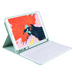 T11B 2020 iPad Air 4 / Air 5 / Pro 11인치 2022 / 2021 / 2020 / 2018 TPU 캔디 컬러 초슬림 블루투스 키보드 보호 케이스 스탠드 및 펜 슬롯 포함, iPad Air 4 / Air 5 / Pro 11인치 2022 / 2021 / 2020 / 2018용