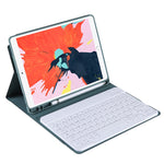 T102B iPad Air / Pro 10.5인치 (2019) TPU 캔디 컬러 초슬림 블루투스 키보드 보호 케이스 스탠드 및 펜 슬롯 포함, iPad Air 10.5인치 (2019)용