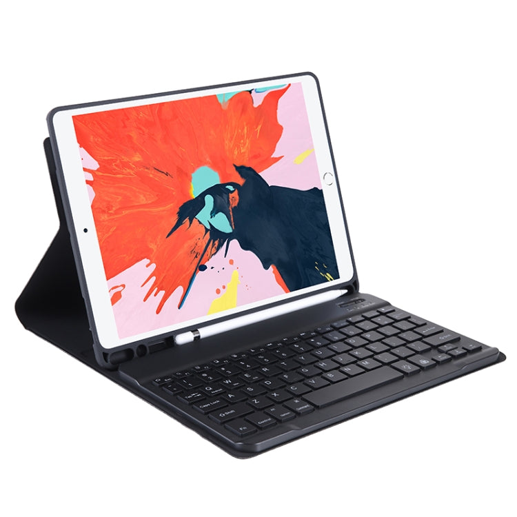 iPad 9.7인치 / iPad Pro 9.7인치 / iPad Air 2 / Air (2018 & 2017)용 TPU 캔디 컬러 초슬림 블루투스 키보드 보호 케이스, 스탠드 및 펜 슬롯 포함, iPad 9.7인치용